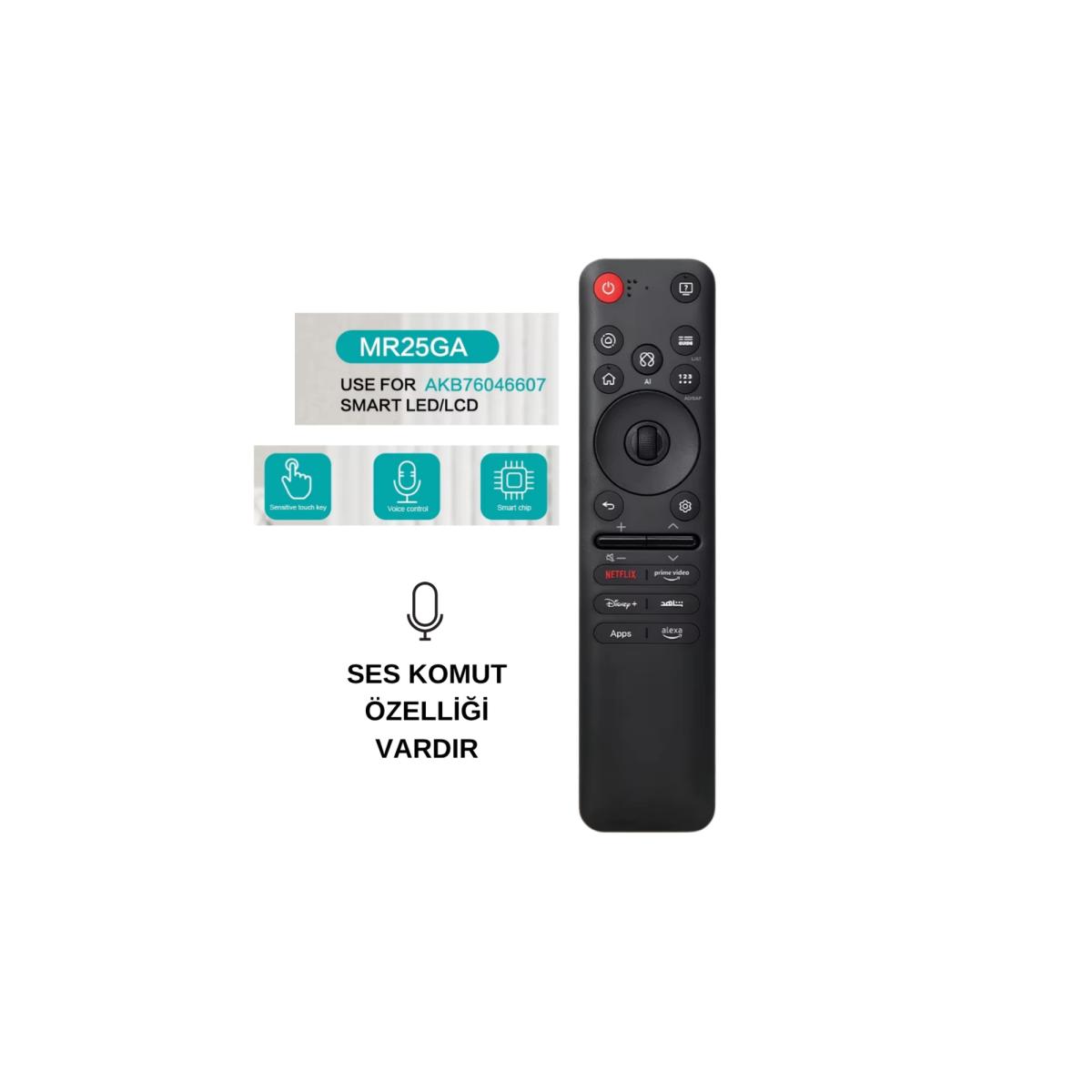 Sihirli Kumanda 2025 Smart Tv Uyumlu (MR25GA)