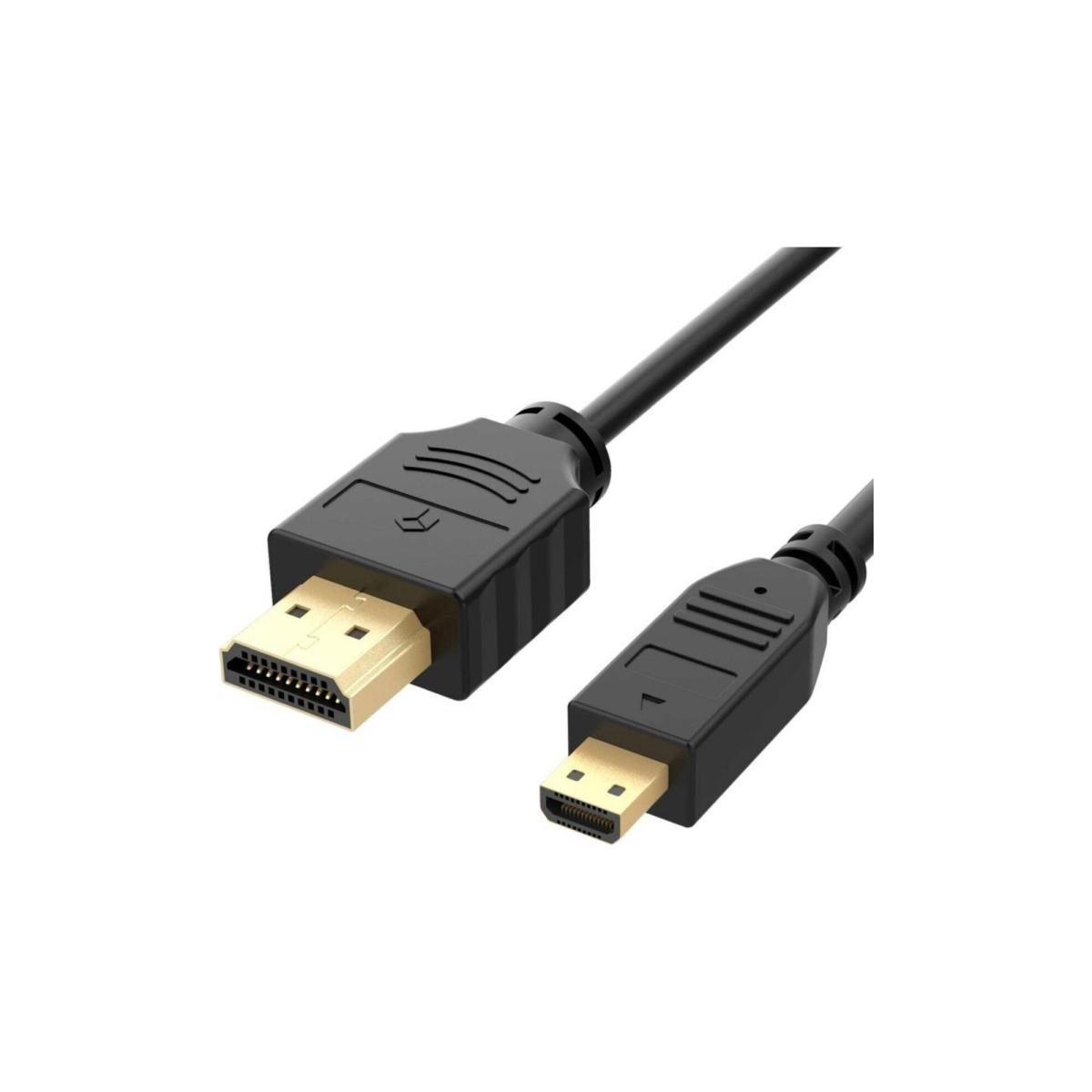 SE-7020-1,5 Micro HDMI to HDMI 1,5 Metre 1080P Full HD Kablo Mikro Hdmı Kablo Mikro Hdmı to Hdmi