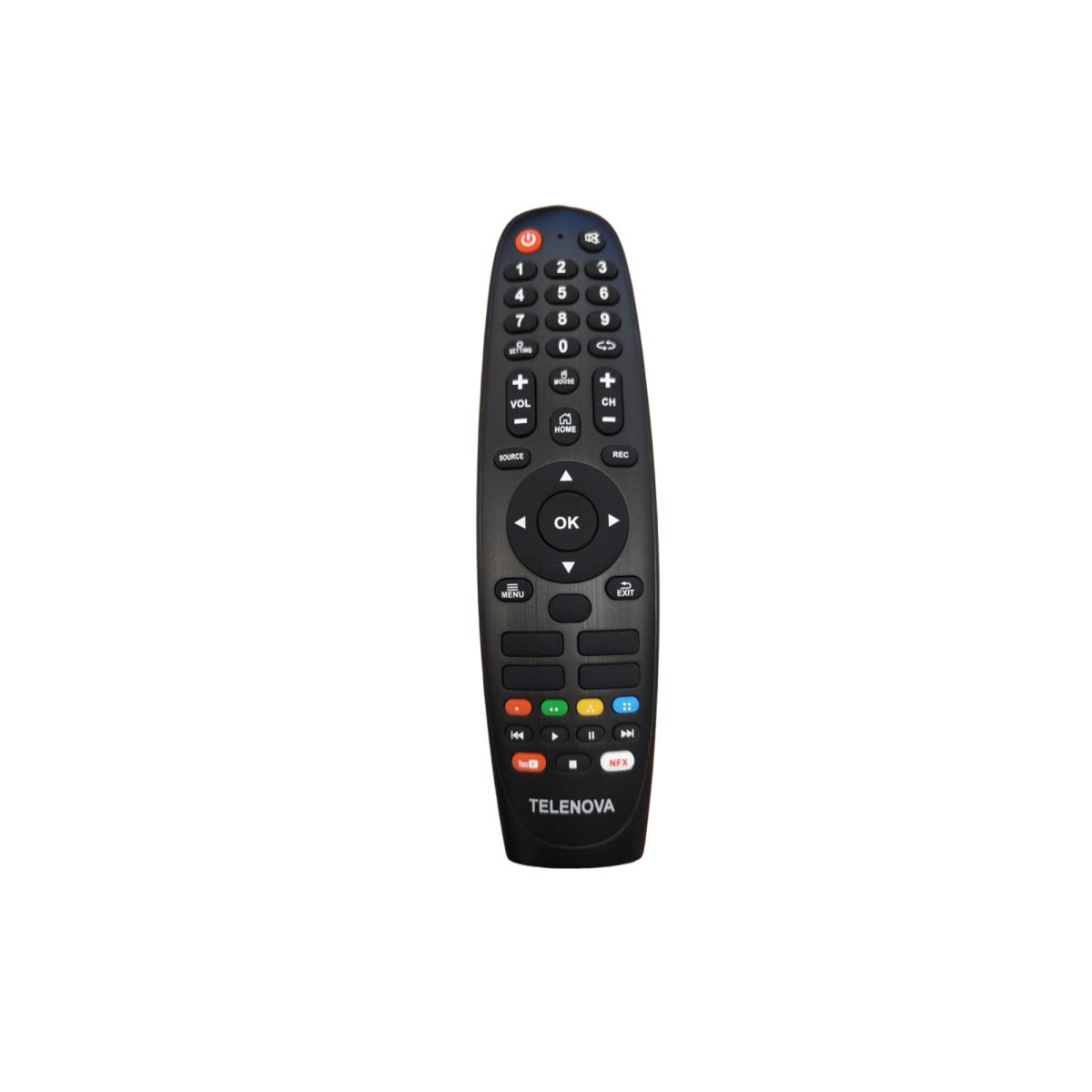 Telenova YouTube-Netflix Tuşlu LCD-LED Ses Komutsuz LED TV Kumanda