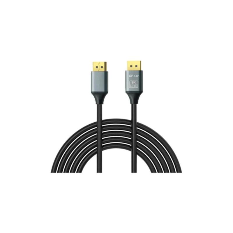 SEENERGY SE-7207 8k Displayport 1.4 Kablo 32,4gbps, 8K@30Hz, 5K@60Hz, 4K@120Hz 2160P 3 METRE