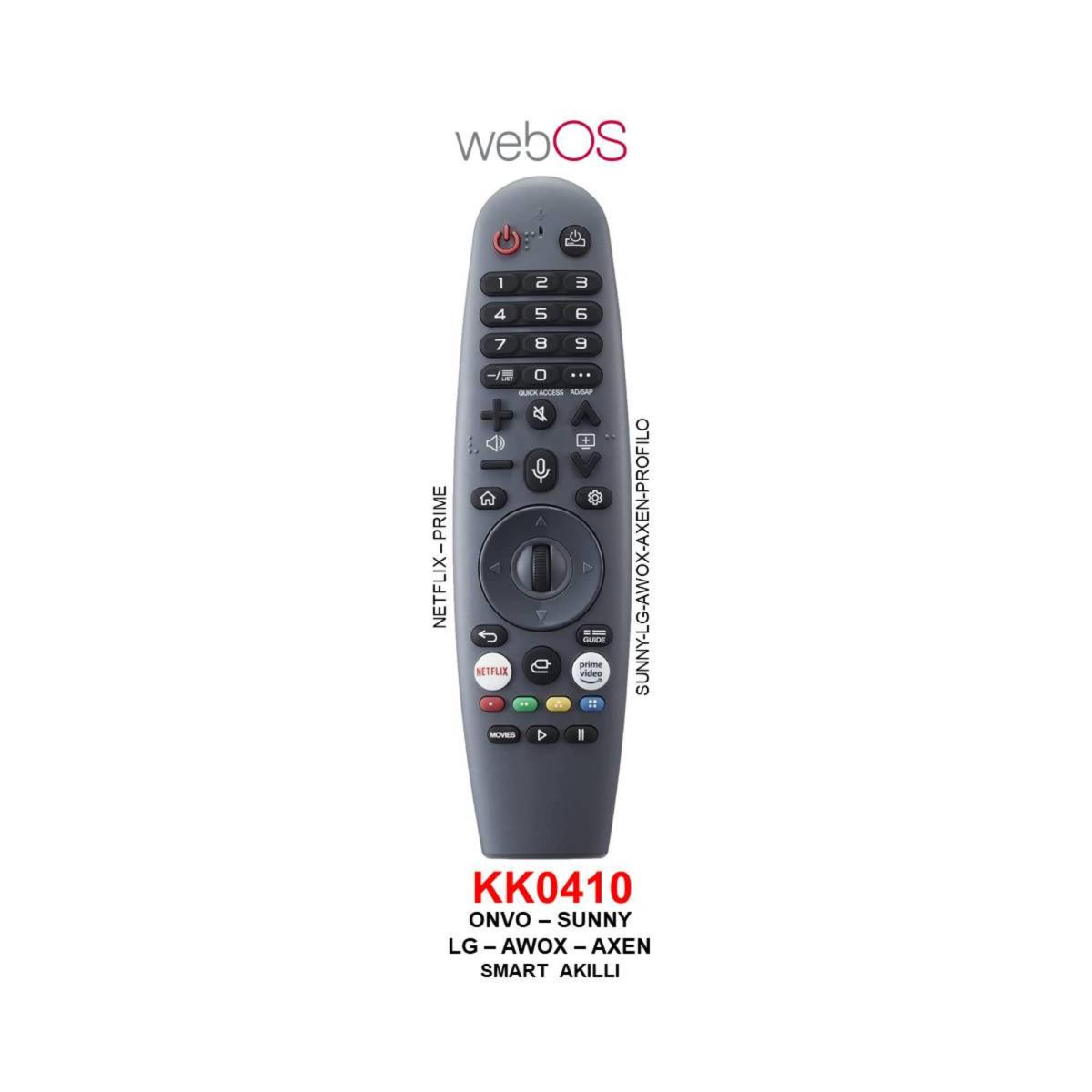 LCD SMART AKILLI WEBOS NEFLIX-PRİME MİKROFONSUZ