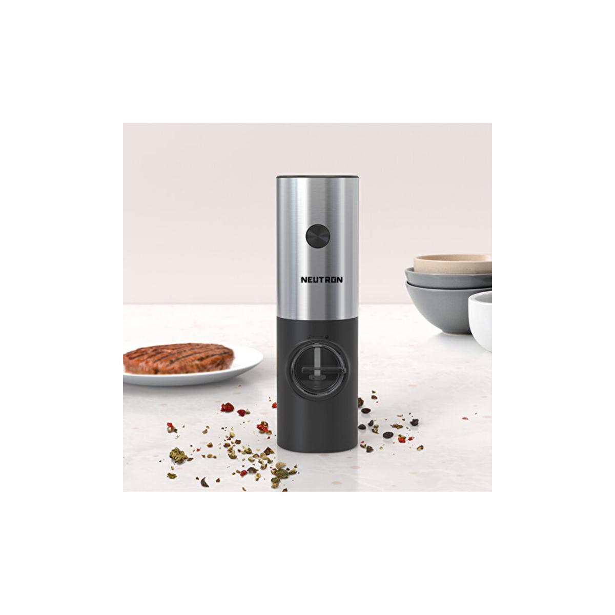 NTL-PG-01 Pilli Işıklı Baharat Öğütücü