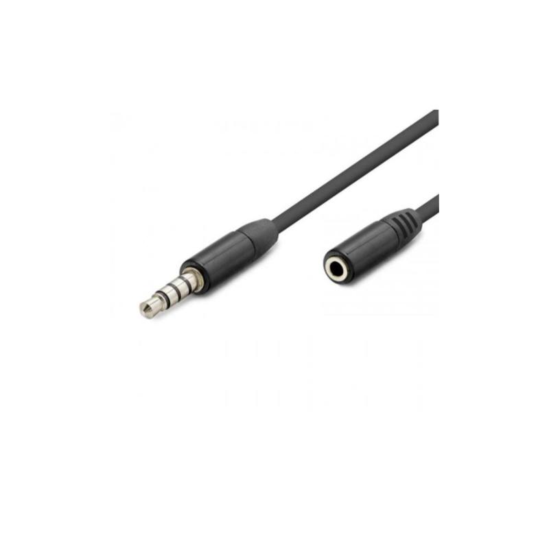 SE-7217 3.5mm 4 boğumlu stereo TRRS Kulaklık mikrofon Uzatma Kablosu 1,5 metre