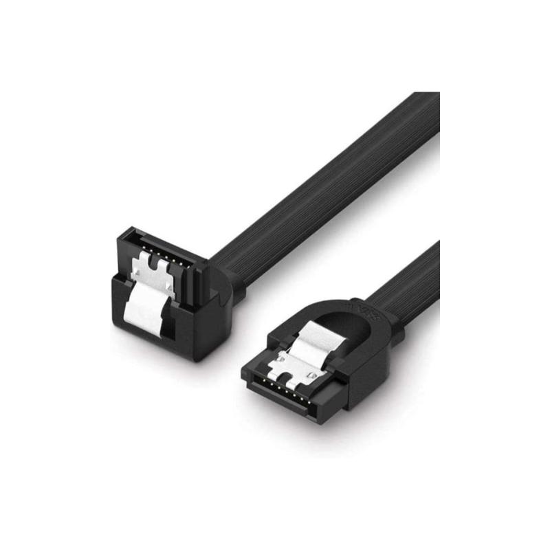 SE-7030 Sata Data Kablosu 0,50CM L 90Derece Dirsek Köşeli Sata3 7 Pin 6gbs Ssd Hdd Data Veri Kablosu