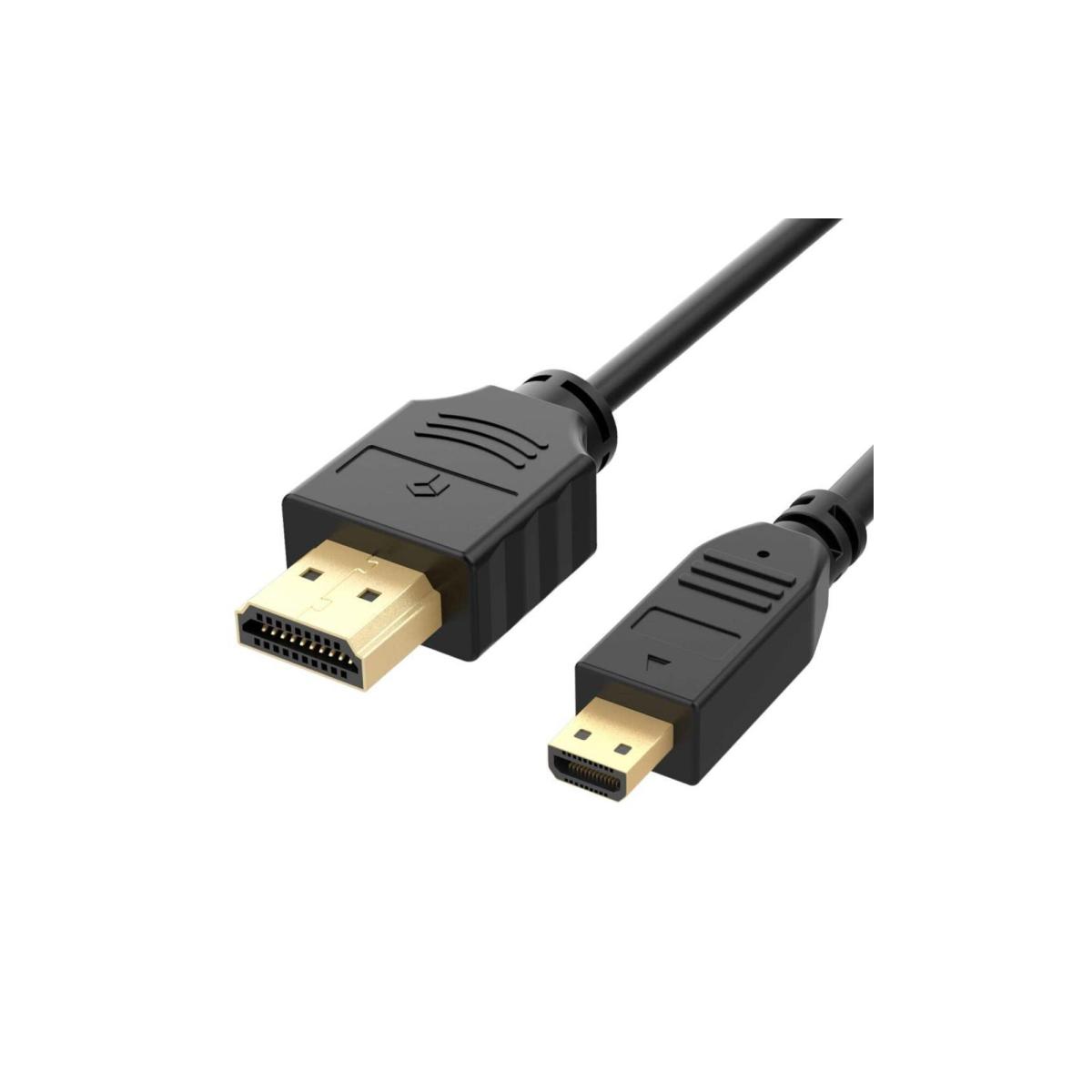 SE-7020-3 Micro HDMI to HDMI 3 Metre 1080P Full HD Kablo Mikro Hdmı Kablo Mikro Hdmı to Hdmi