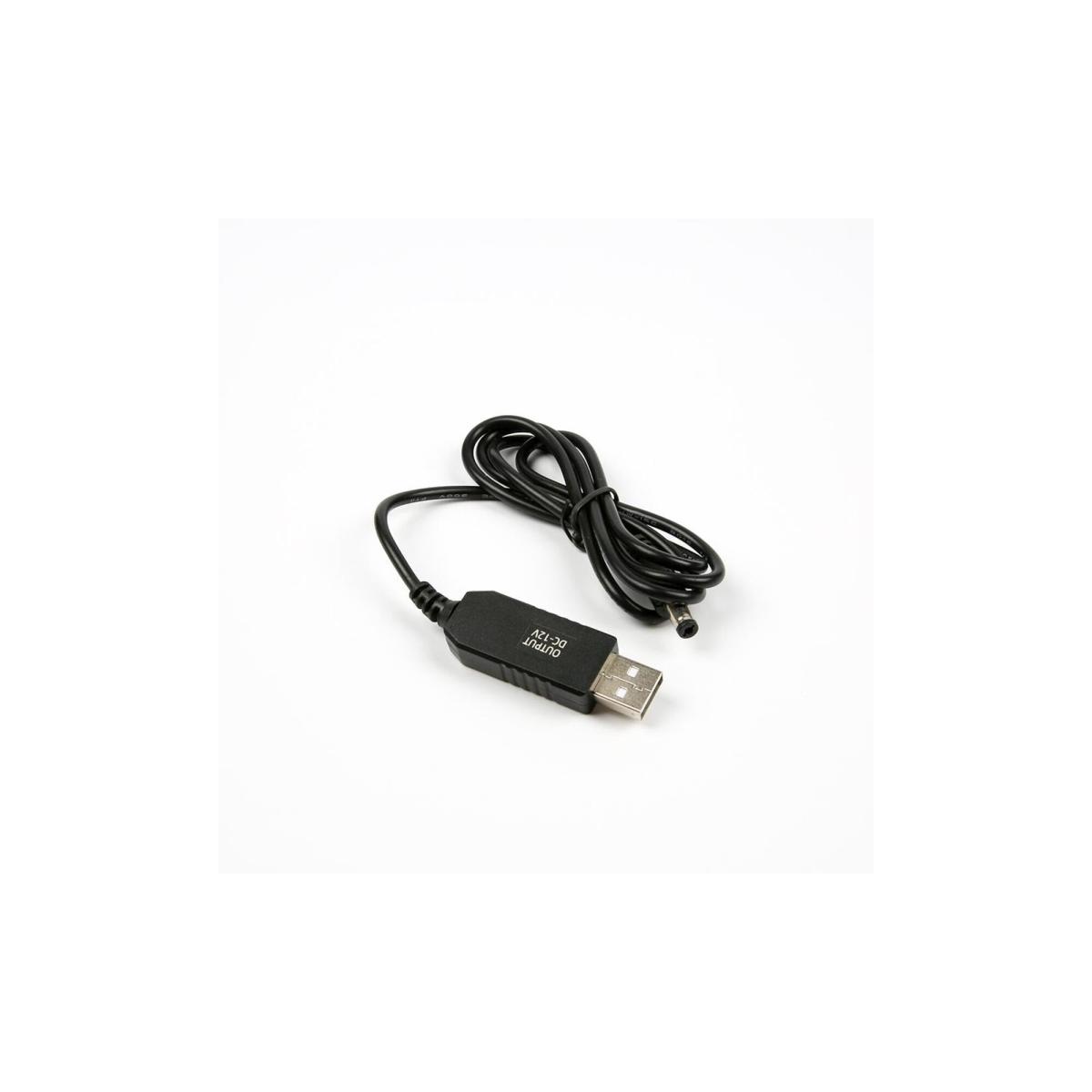5V-12V USB To DC 5.5x2.5mm Kablo 12V 1A 5 VOLT 12 VOLT YÜKSELTİCİ SUPERBOX ADAPTÖR ÇEVİRİCİ
