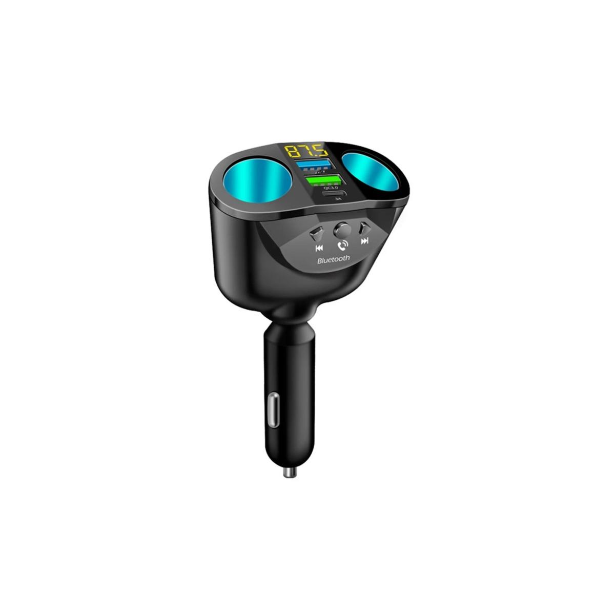 Araç Çakmaklık Şarj Adaptörü Hızlı Şarj 2 Usb 1 Type-c 2 Çakmaklık Araç Şarj Cihazı Modem Şarj