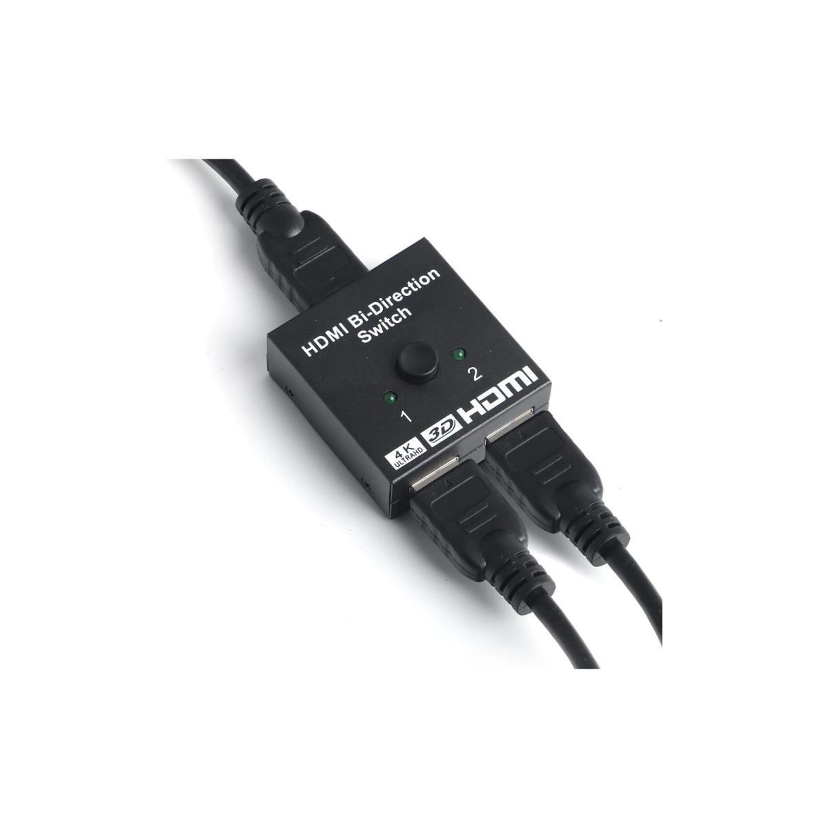 Port Çift Yönlü Hdmi Switch Splitter Ekran Monitör Görüntü Çoklayıcı Çoğaltıcı