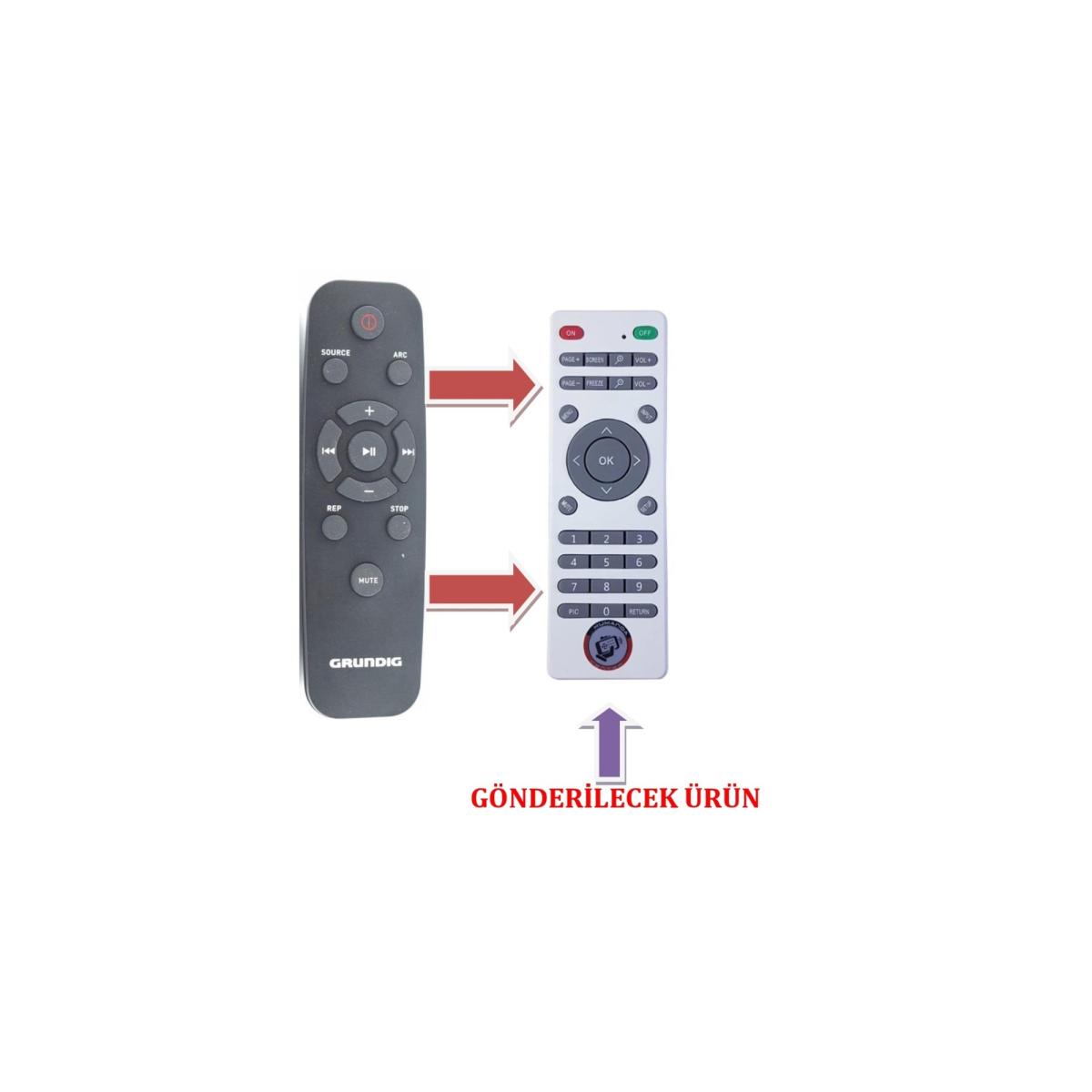 Grundig GSB-910 Soundbar Ses Sistemi Kumandası