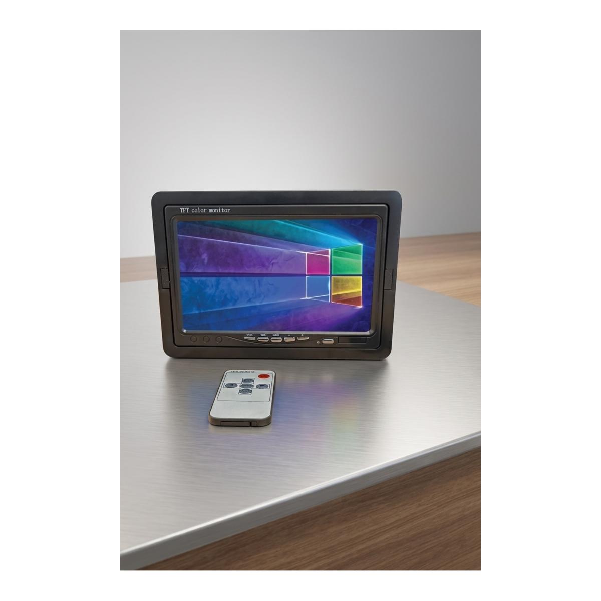 SE-1007VH 7 inç Taşınabilir Küçük MonitörHDMI / VGA Monitör, Küçük LCD Monitör Mini Ekran 1024x600, /HDMI/VGA/AV Giriş