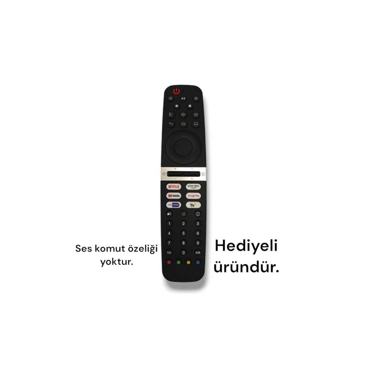 Youtube-spotıfy-google Play-disney+ Tuşlu Lcd Led Tv Kumanda