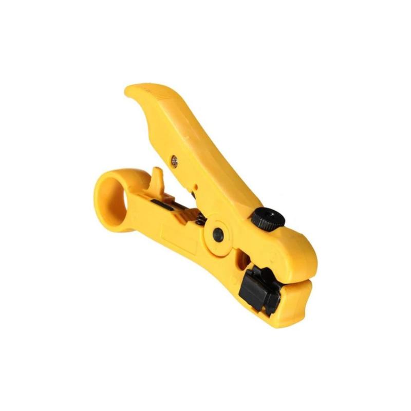 SE-3867 Universal Koaksiyel Kablo Soyucu Aparatı Rg6 Rg7 RG11 Cat5 Cat6 Cat7 Kablo Sıyırıcı