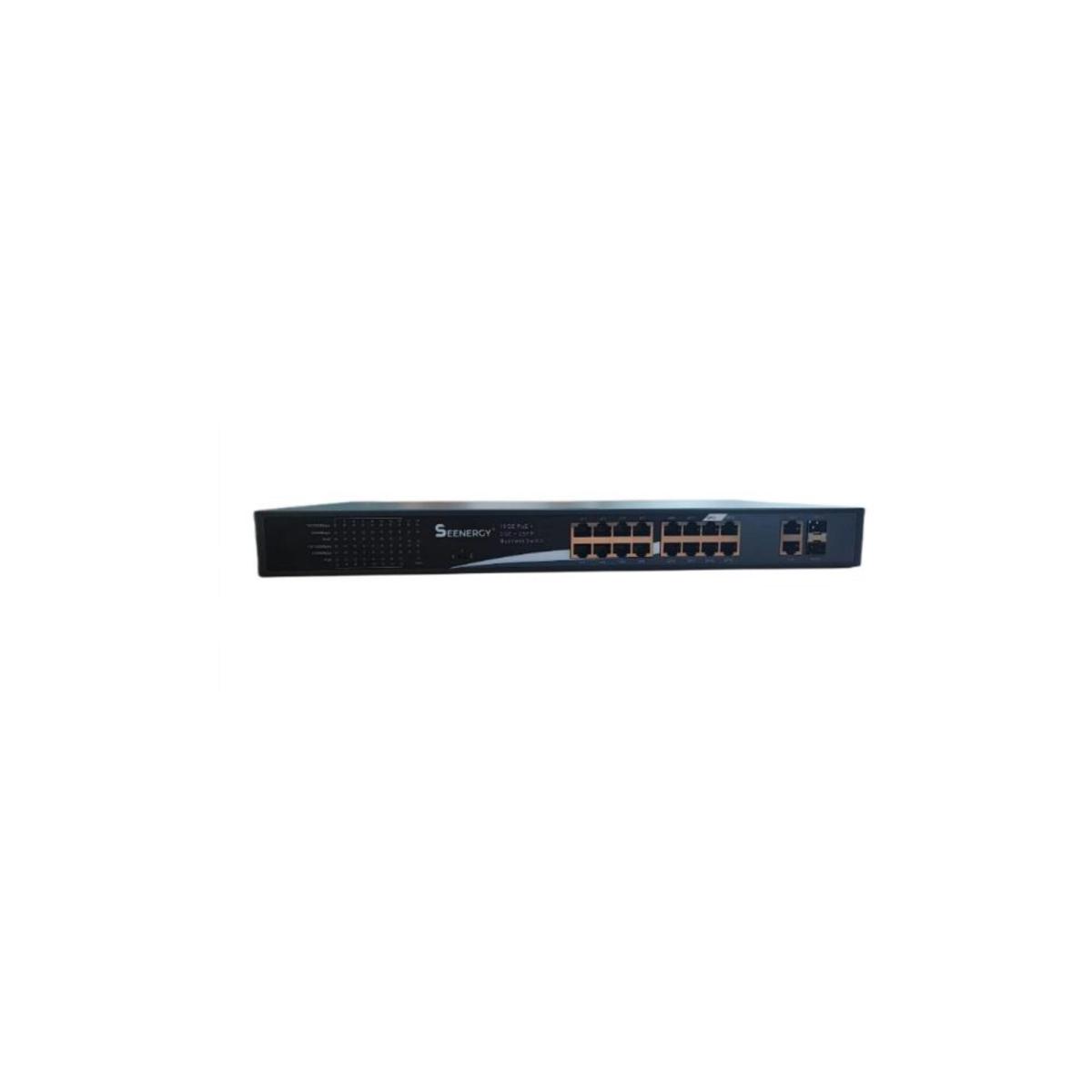 SE-1016G+2GE2S 16 PORT POE SWİTCH / 16 POE 10/100/1000 MBPS / POE SWİTCH 16 PORT