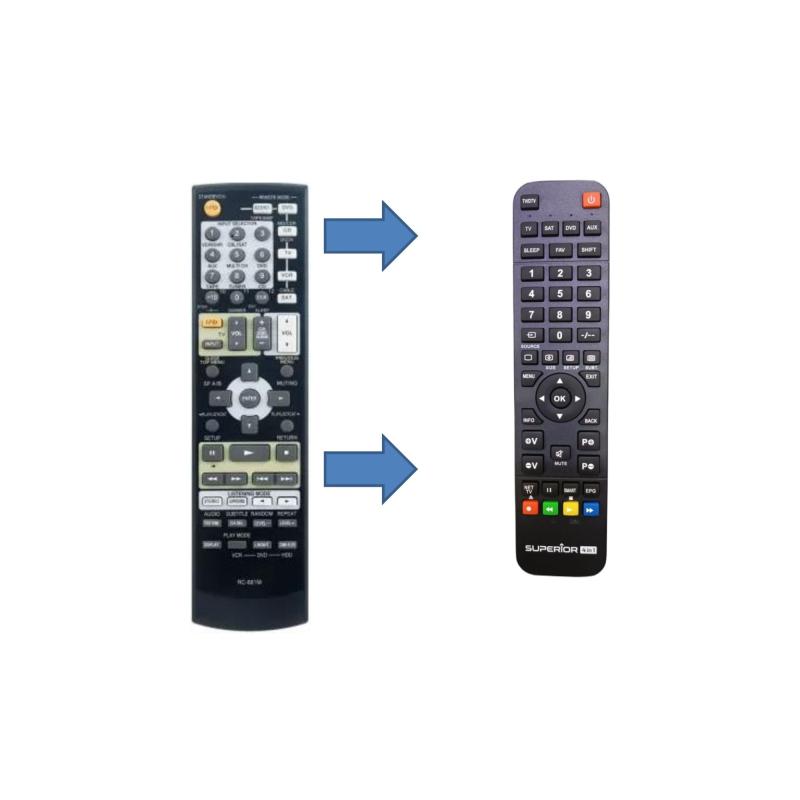 Onkyo HT-R340 HT-T340S RC-606S HT-R330 HT-S3100 Hifi Ses Sistemi Kumandası