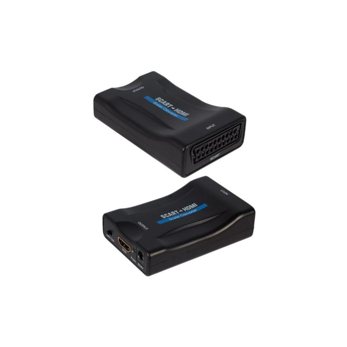 SCART TO HDMI ÇEVİRİCİ ADAPTÖR SCART GİRİŞ (INPUT) HDMI ÇIKIŞ (OUT)