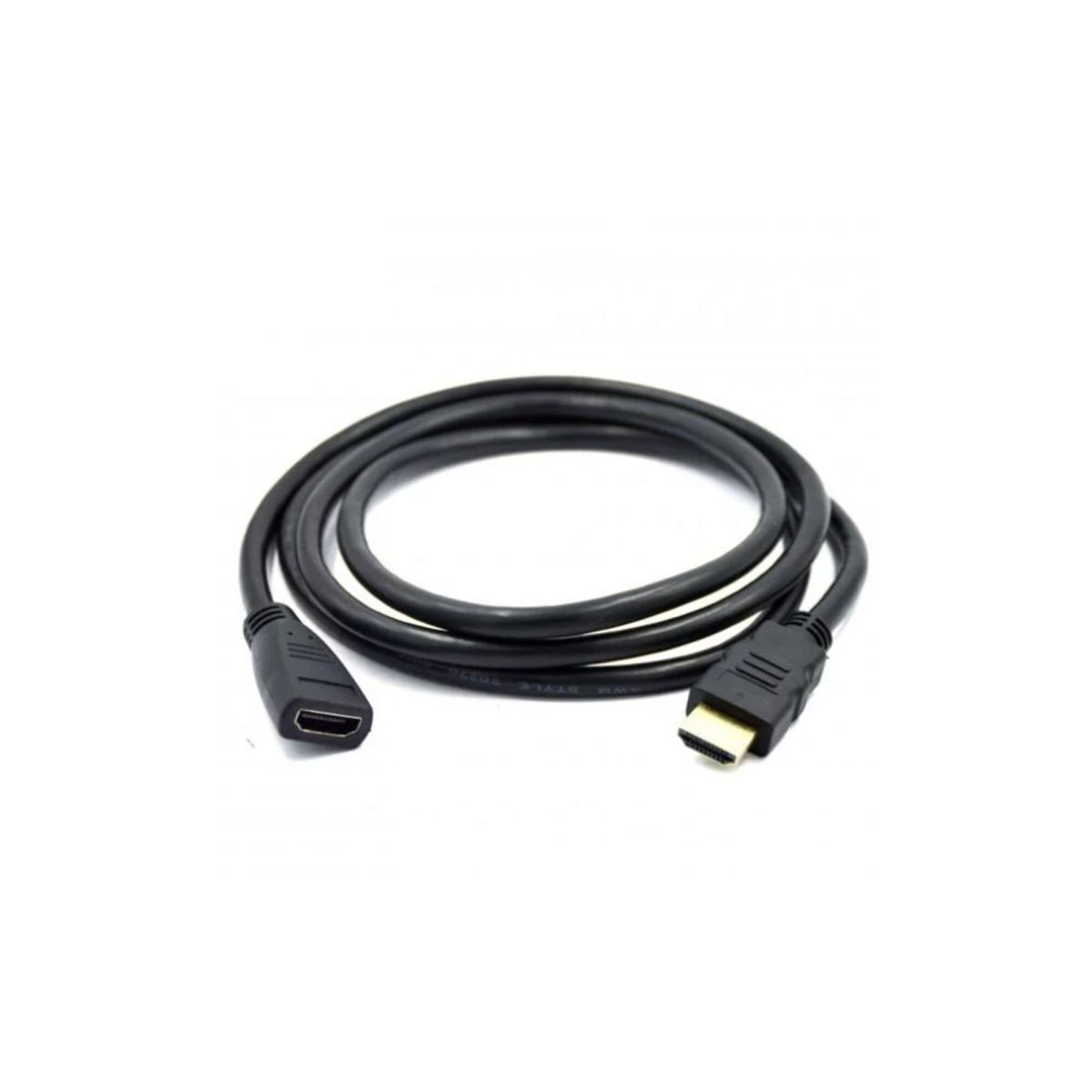 HDMI DİŞİ ERKEK UZATMA KABLOSU 1 METRE HDMI UZATMA KABLOSU KABLOLU HDMI UZATMA
