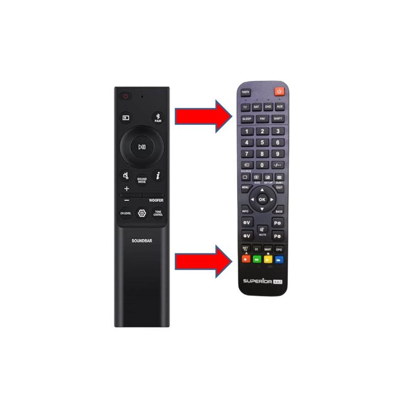 Samsung AH81-15047A HW-B43M PS-WB40T Soundbar Ses Çubuğu Hoparlör Sistemi Kumandası