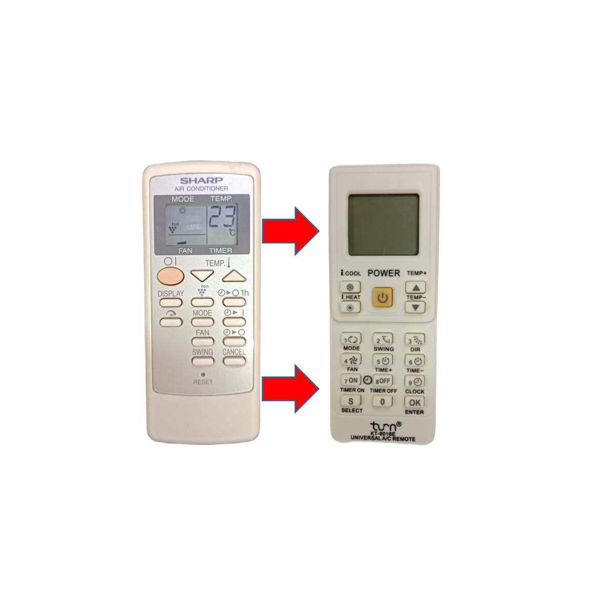 SHARP KLİMA UZAKTAN KUMANDASI