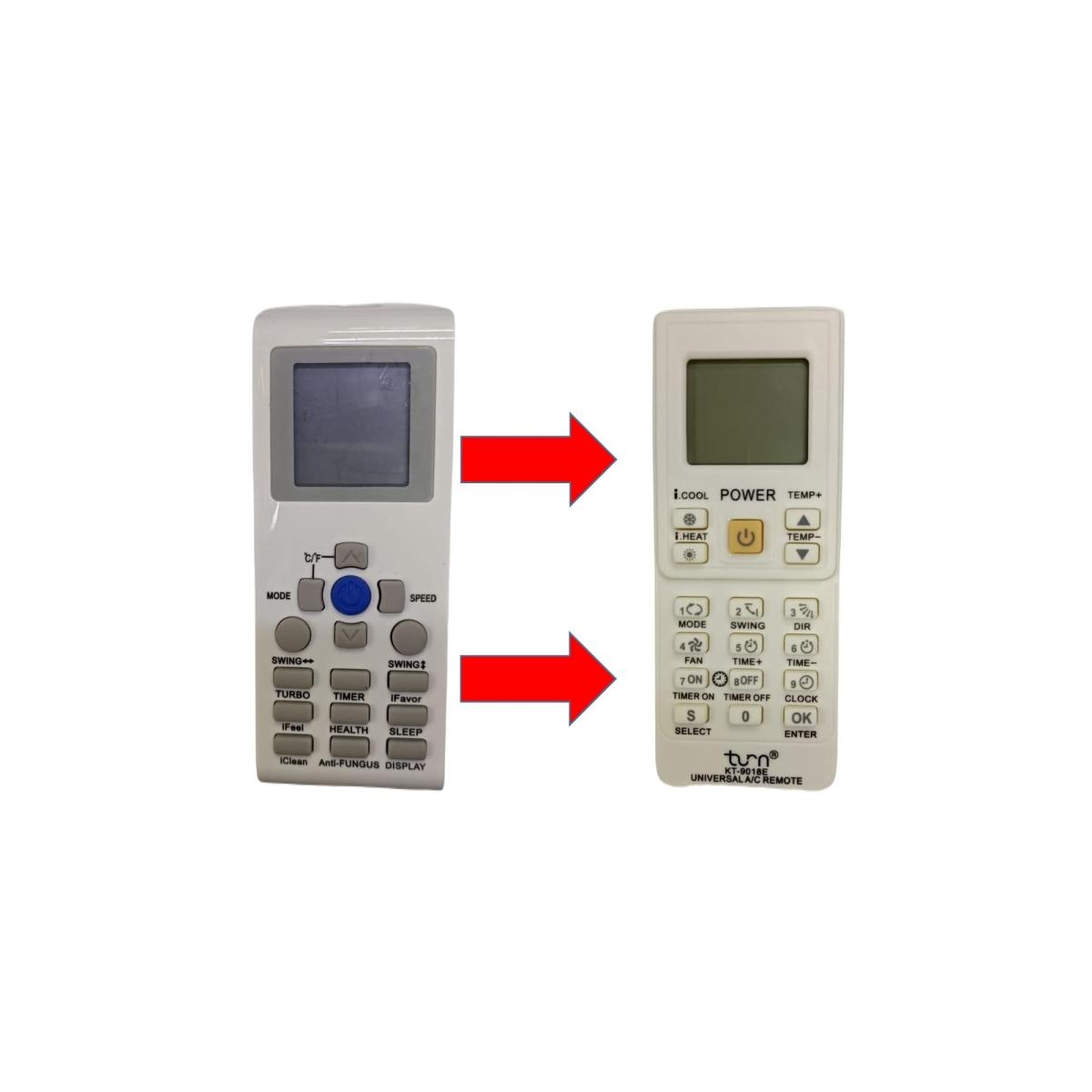 Deste Elektronik Elegant 24 Chs - 12 Chs - 18 Chs Klima Kumandası
