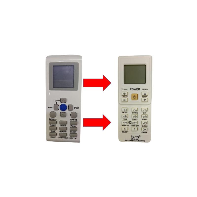 Deste Elektronik Elegant 24 Chs - 12 Chs - 18 Chs Klima Kumandası