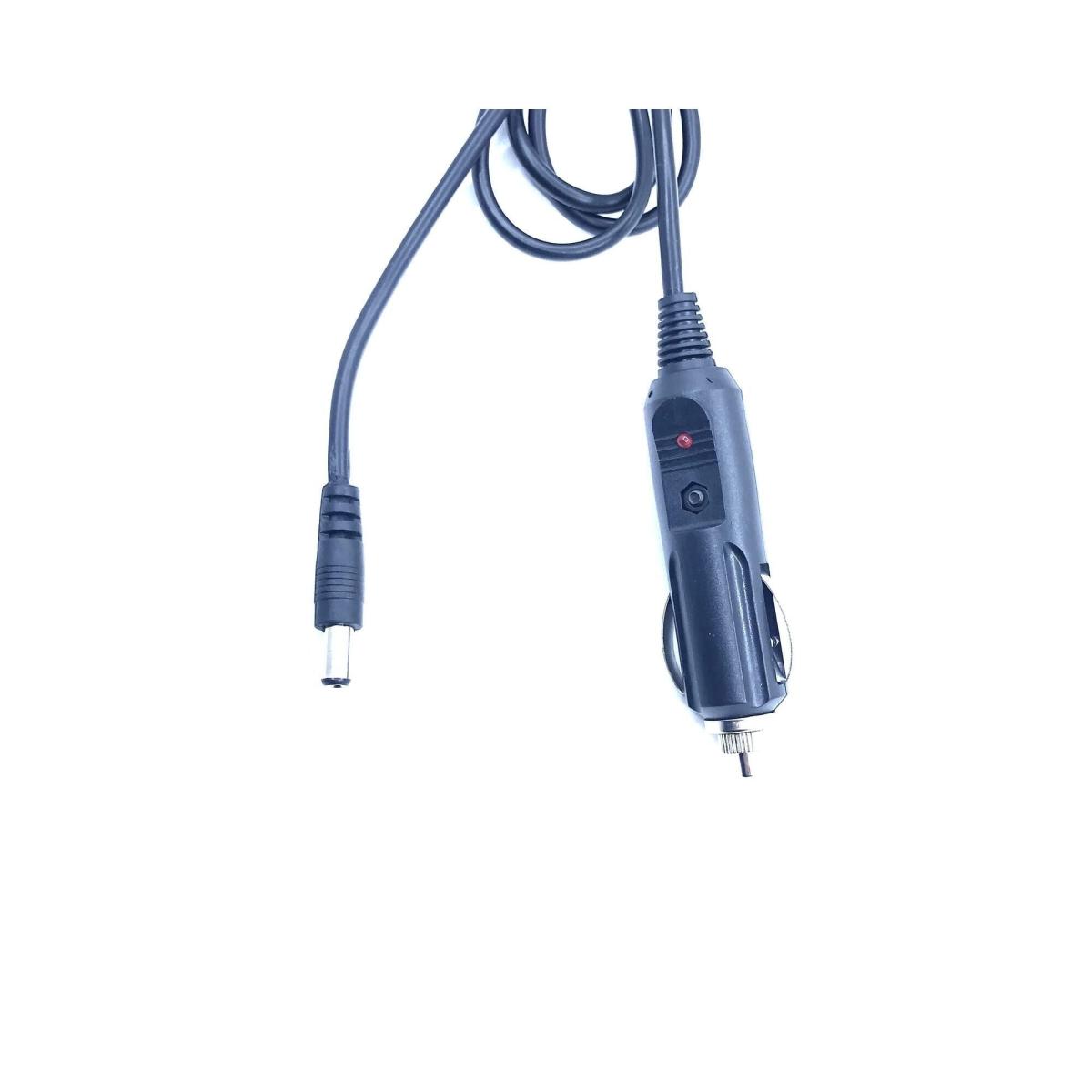 Ledli Kablolu 12 Volt Süperbox Modem Araç Çakmaklık Şarj Kablosu 5.5-2.5mm
