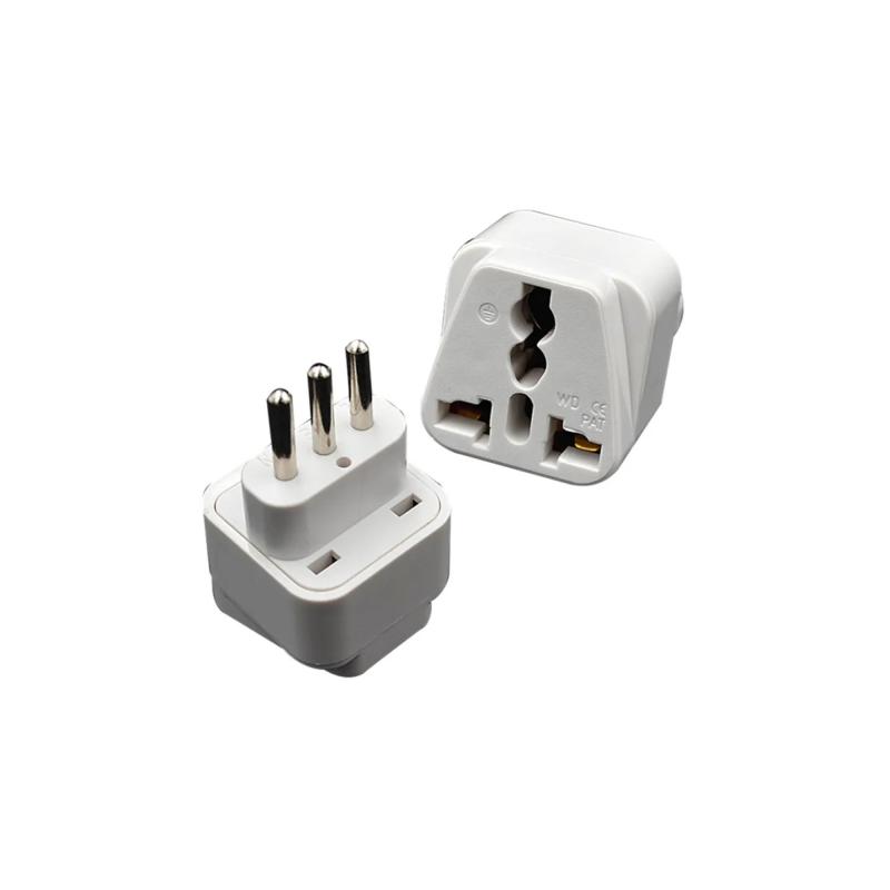 3 Pinli Fiş Adaptör Üniversal Italya Fiş Çevirici Italya Priz Dönüştürücü ( L Tipi Priz )