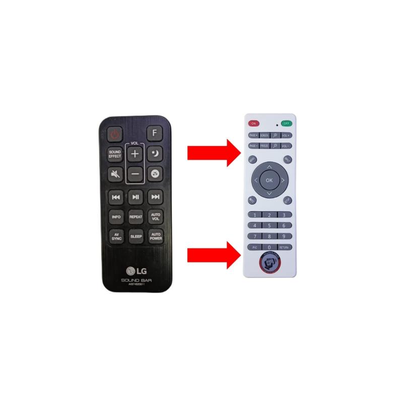 Lg Akb74935611 / Akb74935615 / Sj6 Sj8 Sj9 Soundbar Sistemi Kumandası
