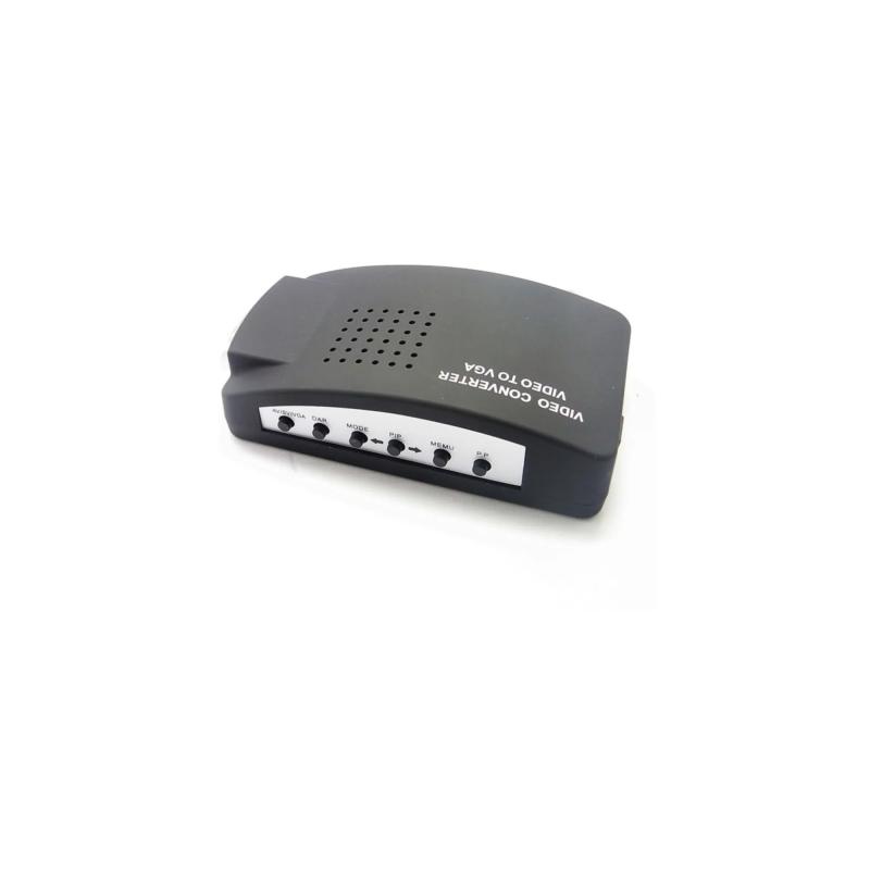 Bnc To Vga Video Dönüştürücü Bileşik S-video Girişi - Pc Vga Çıkışı Adaptörü