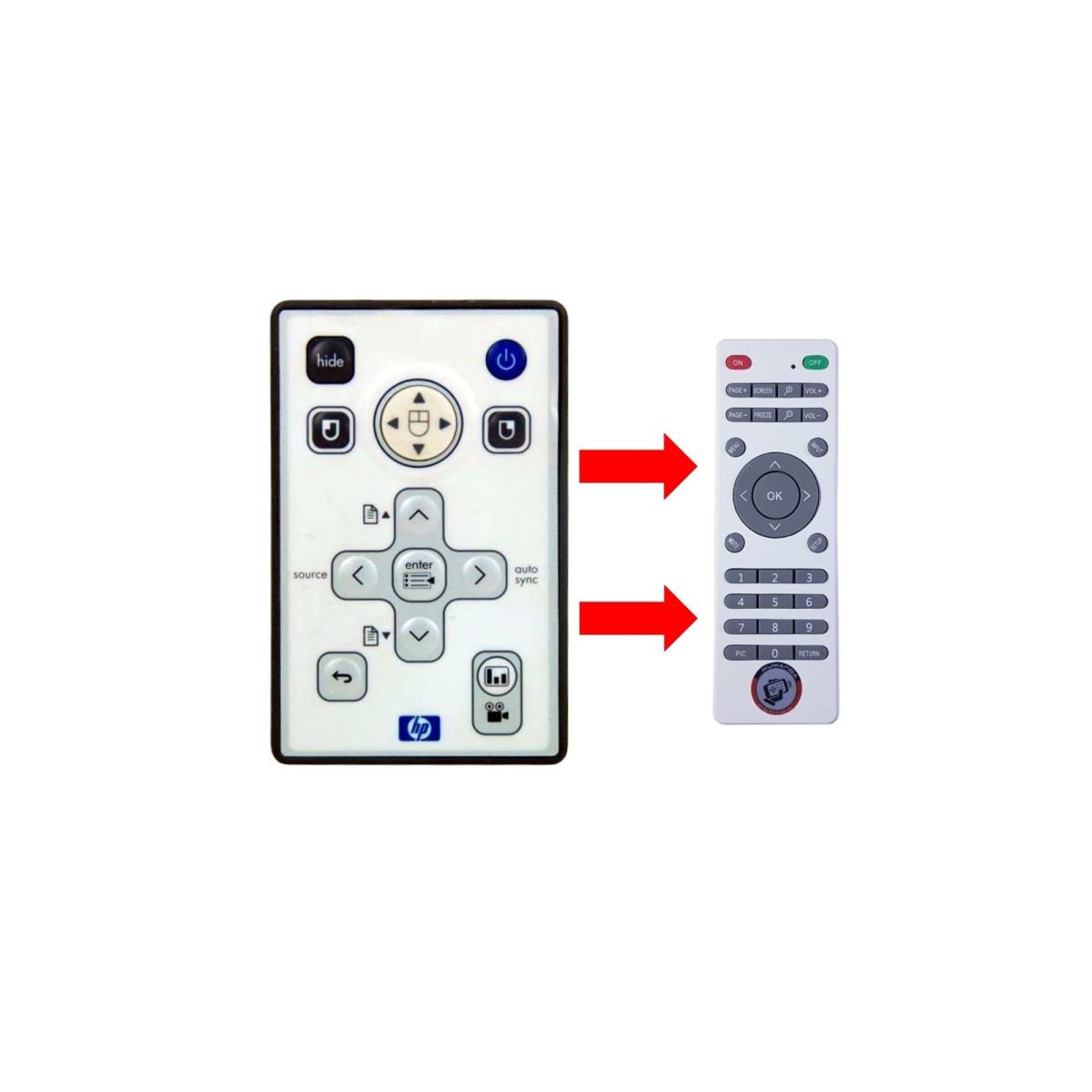 Vp6300 / Vp6315 / 6210 Projeksiyon Kumandası