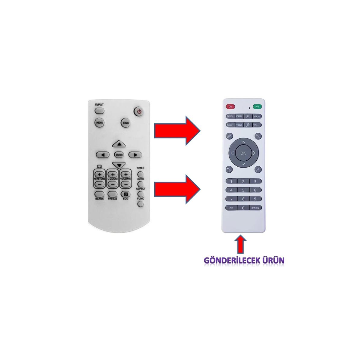 Casio Yt 140 / Yt 150 / Yt141 Projeksiyon Kumandası