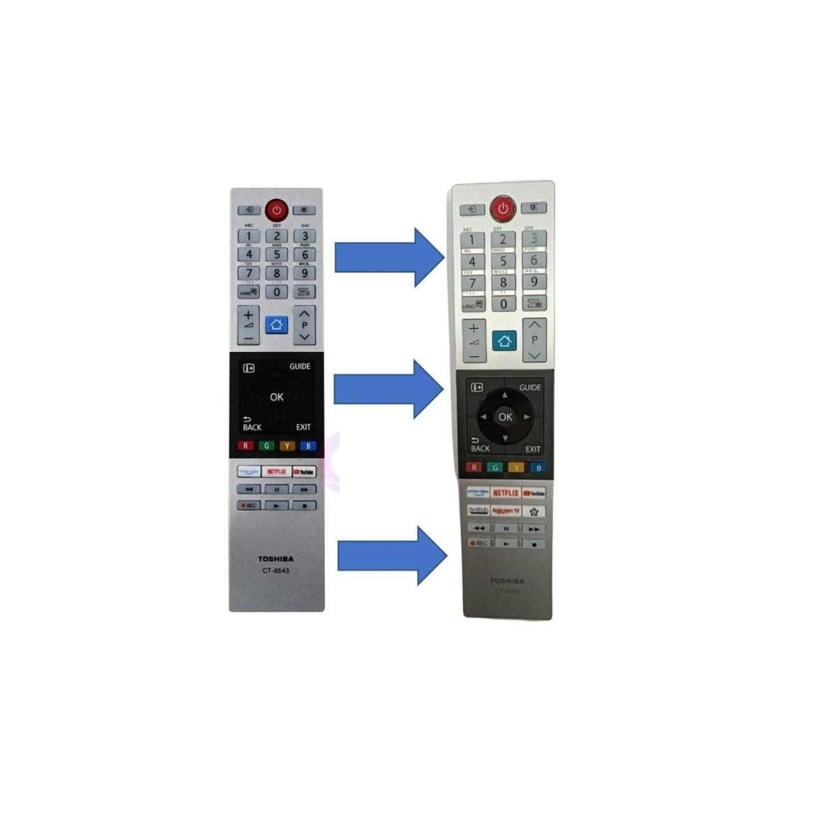 Ct-8543 Led Lcd Tv Kumandası Orjinal Üründür