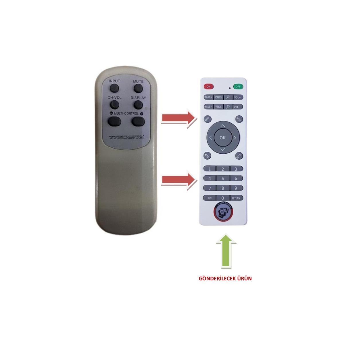 Trident Ms 506 Mx 506 - 509 - Dx 2401 Ses Sistemi Kumandası