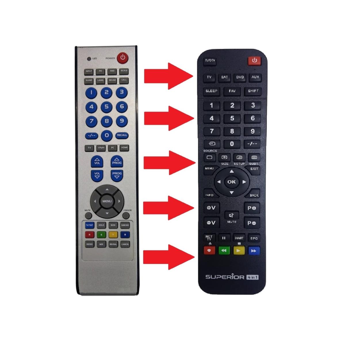 Kk-y323k Lcd Led Plazma Tv Kumandası(süp-7193)