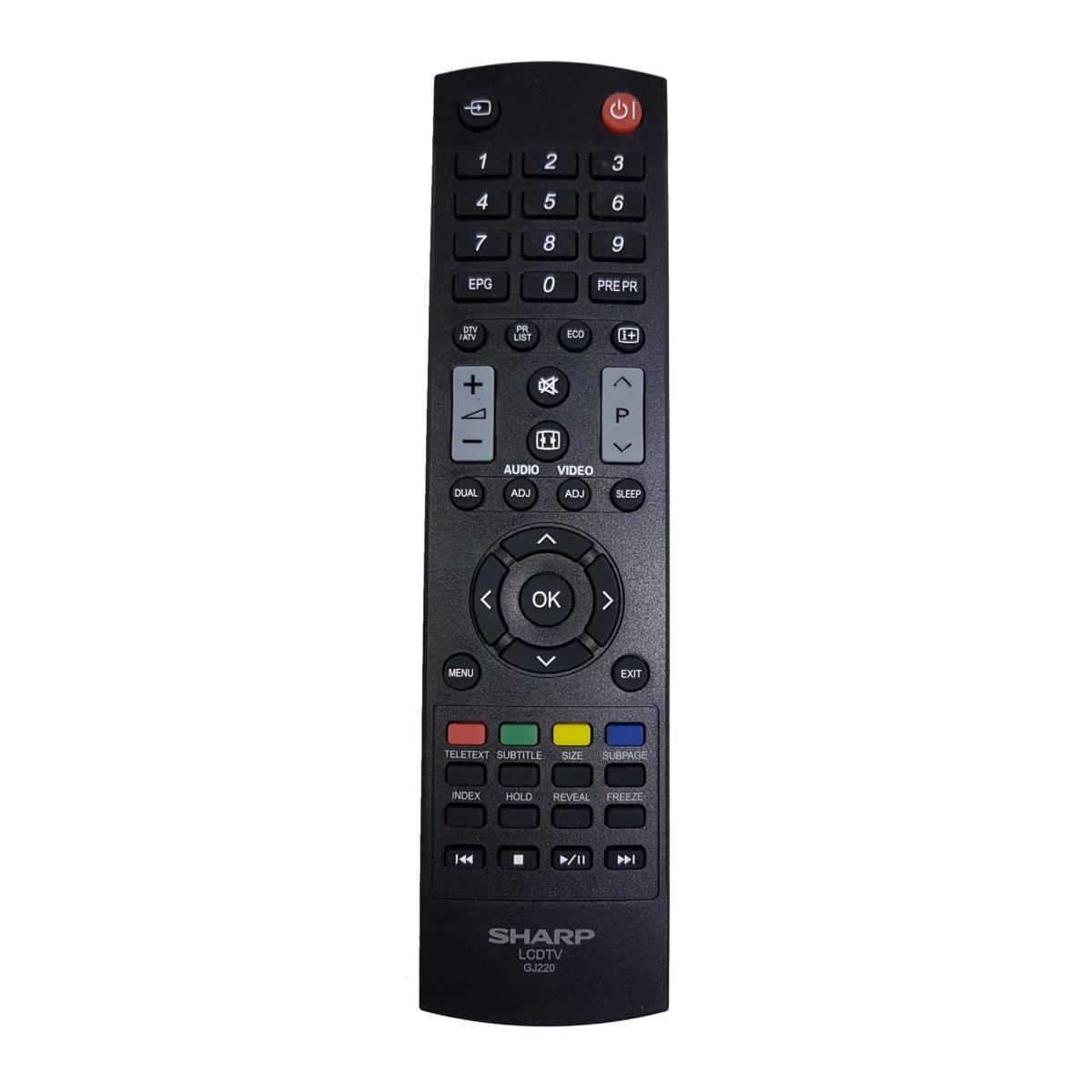 Gj220 / Lc22le320e Lc26le320e Lc32le320e Lcd Tv Kumandası