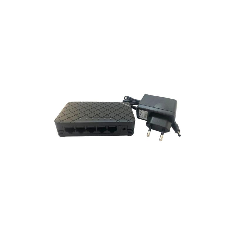 Reyee Rg-es05 5 Port 10/100 Fast Ethernet Tak Çalıştır Plastik Kasa Swıtch