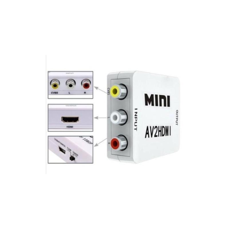 Rca Av To Hdmi Çevirici Dönüştürücü Adaptör Analog To Hdmı