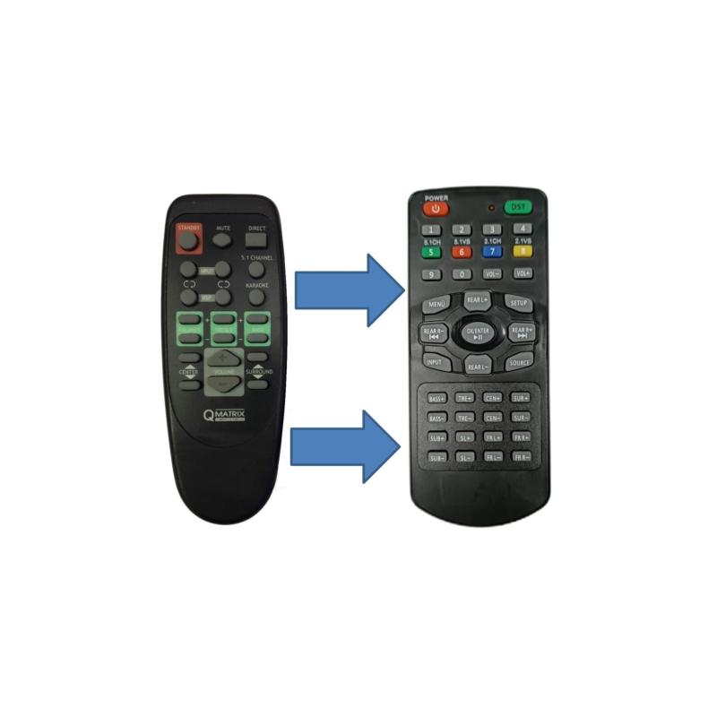 Qmatrix Srct-400 Ses Sistemi Kumandası