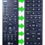 lg akb33659509 / akb33659510 dvd müzik seti hi-fi kumandası