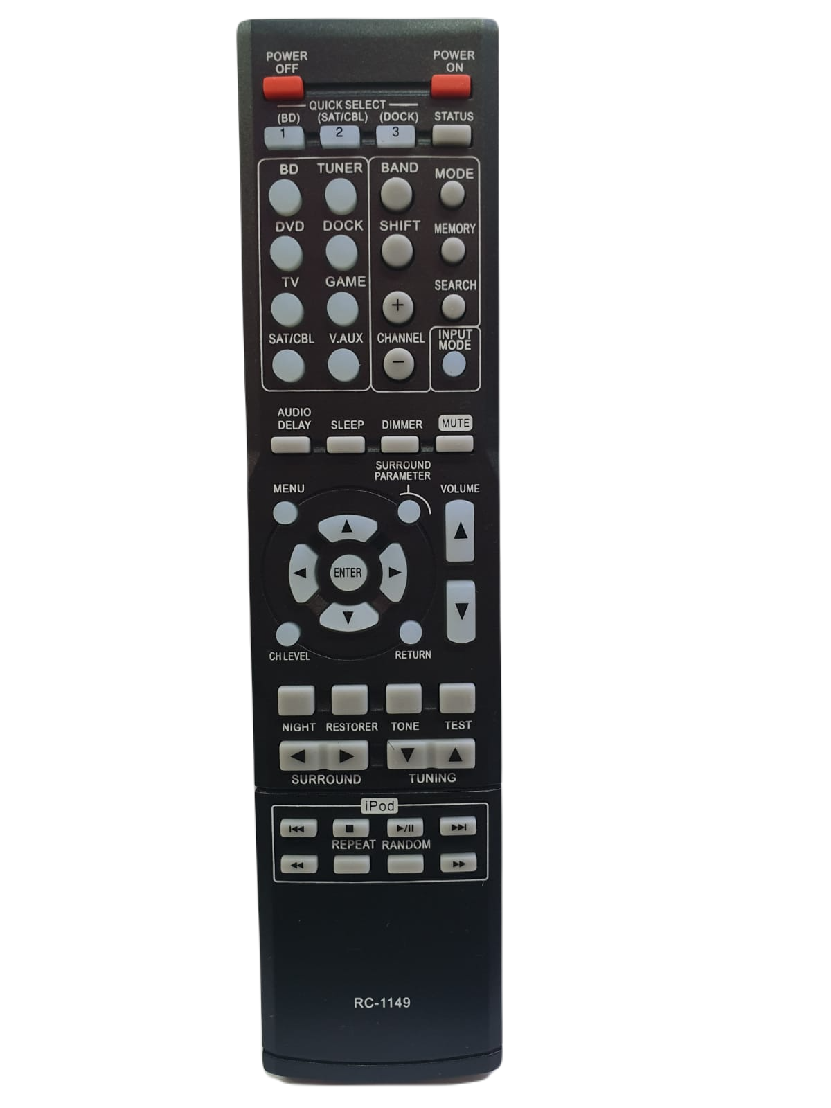 DENON ses sistemi kumandası RC-1149 /AVR-390 AVR-391 AVR-1311 AVR-1312 Hifi Ses Sistemi Kumandası