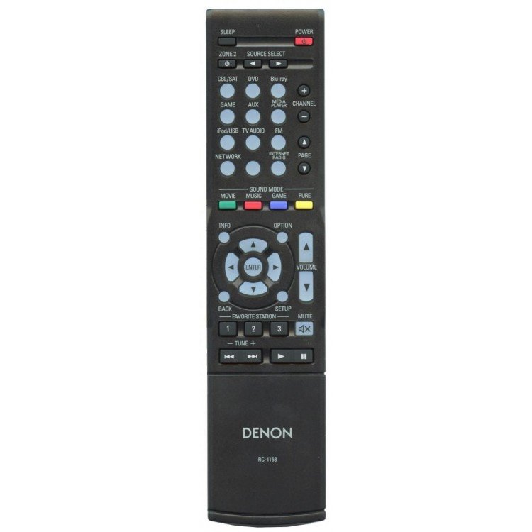 denon ses sistemi kumandası rc-1168/avr-X510/avr-X1000/avr-X1010/avr-X1100/avr-X1200