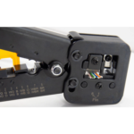 Pense ez rj45 rj11 rj12 cat5 cat6 yeni nesil konnektör pense lüx kolay sıkma pensesi + 100lü paket yeni nesil rj45 konnektör