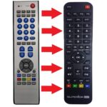 konka lcd led tv kumandsası  kumanda