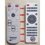 panasonic projeksiyon kumandası n2qaya000047 / 6451056016 / pt-vw435ne