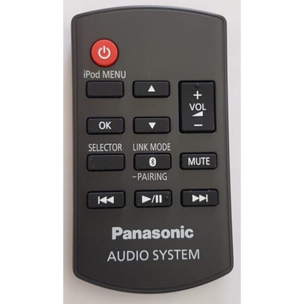 panasonic rak-sc989zm orjinal ses sistemi kumandası