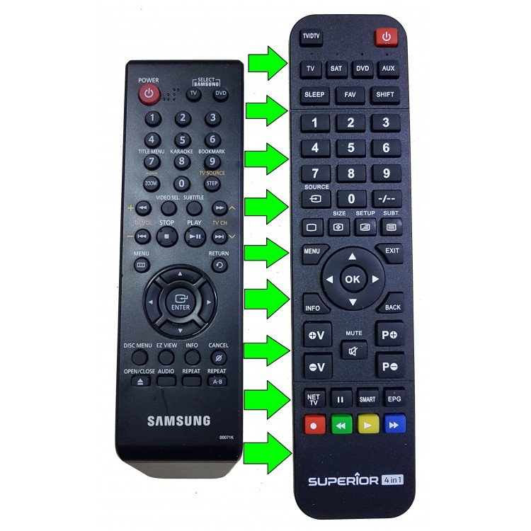 samsung ses sistemi kumandası 00071k dvd kumandası